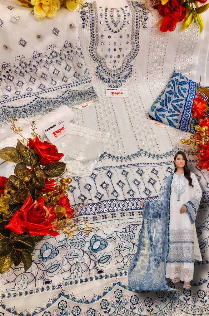 ROSEMEEN WARDROBE New Ethnic Wear Georgette Pakistani Salwar Suit Collection